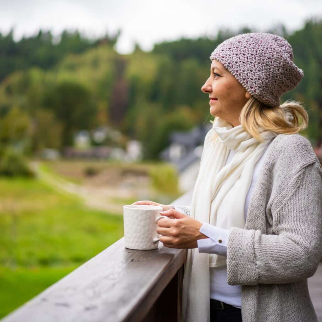 anxiety therapy in reno, nv. female client outdoors